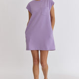 Textured Sleeveless Mini Dress