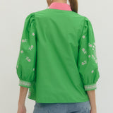 The Elodie Embroidered Top