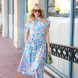 Santorini Pocket Shirt Dress