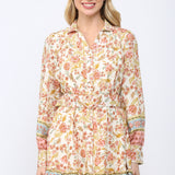 Blooming Meadow Tie-Waist Dress