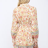 Blooming Meadow Tie-Waist Dress