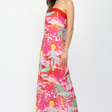 Lauren Strapless Maxi Dress