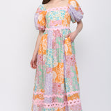 Paisley Floral Maxi Dress