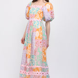 Paisley Floral Maxi Dress