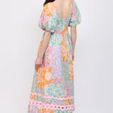 Paisley Floral Maxi Dress