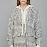 Two-N-One Hooded Blazer
