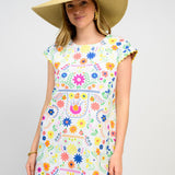 Flores Floral Dress