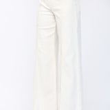 Contrast Stitch High Waisted Pant