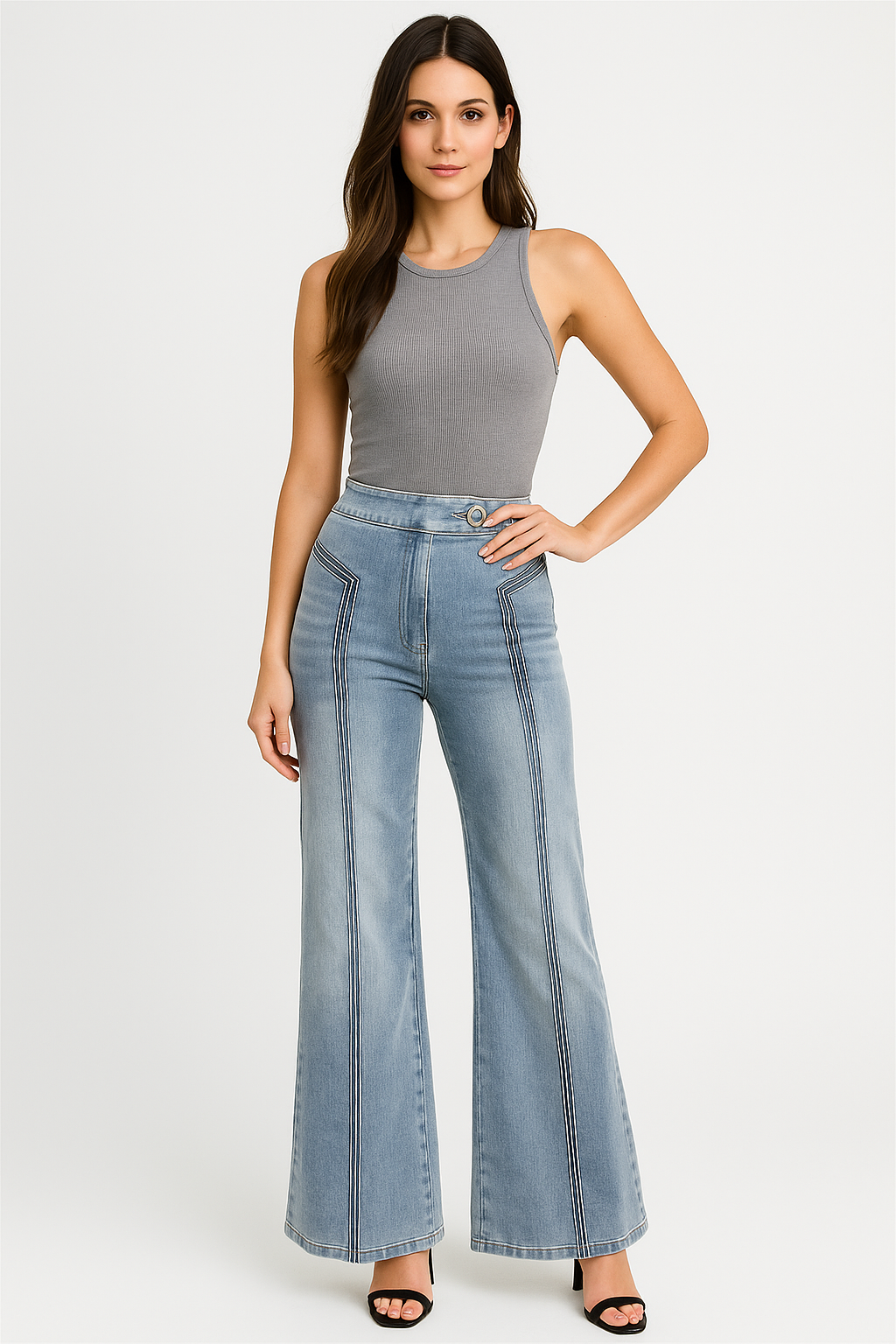Callie Wide Leg Jean