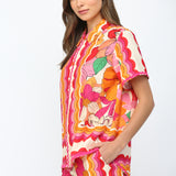 Ellis Button Down Shirt & Short Set