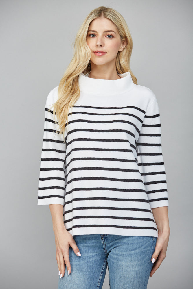 Sophie Mock Neck Sweater