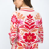 June Floral Sweater