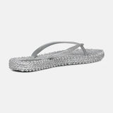 Cheerful Textured Flip Flops