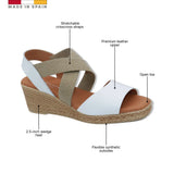 Eric Michael Foxy Wedge Sandal