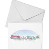 School Skyline Boxed Note cards