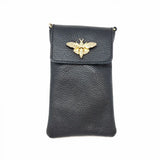 German Fuentes Leather Cellphone Bag