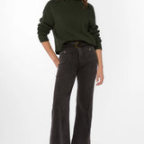 Gia High Rise Black Jean