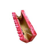 Nima Acrylic Box Clutch