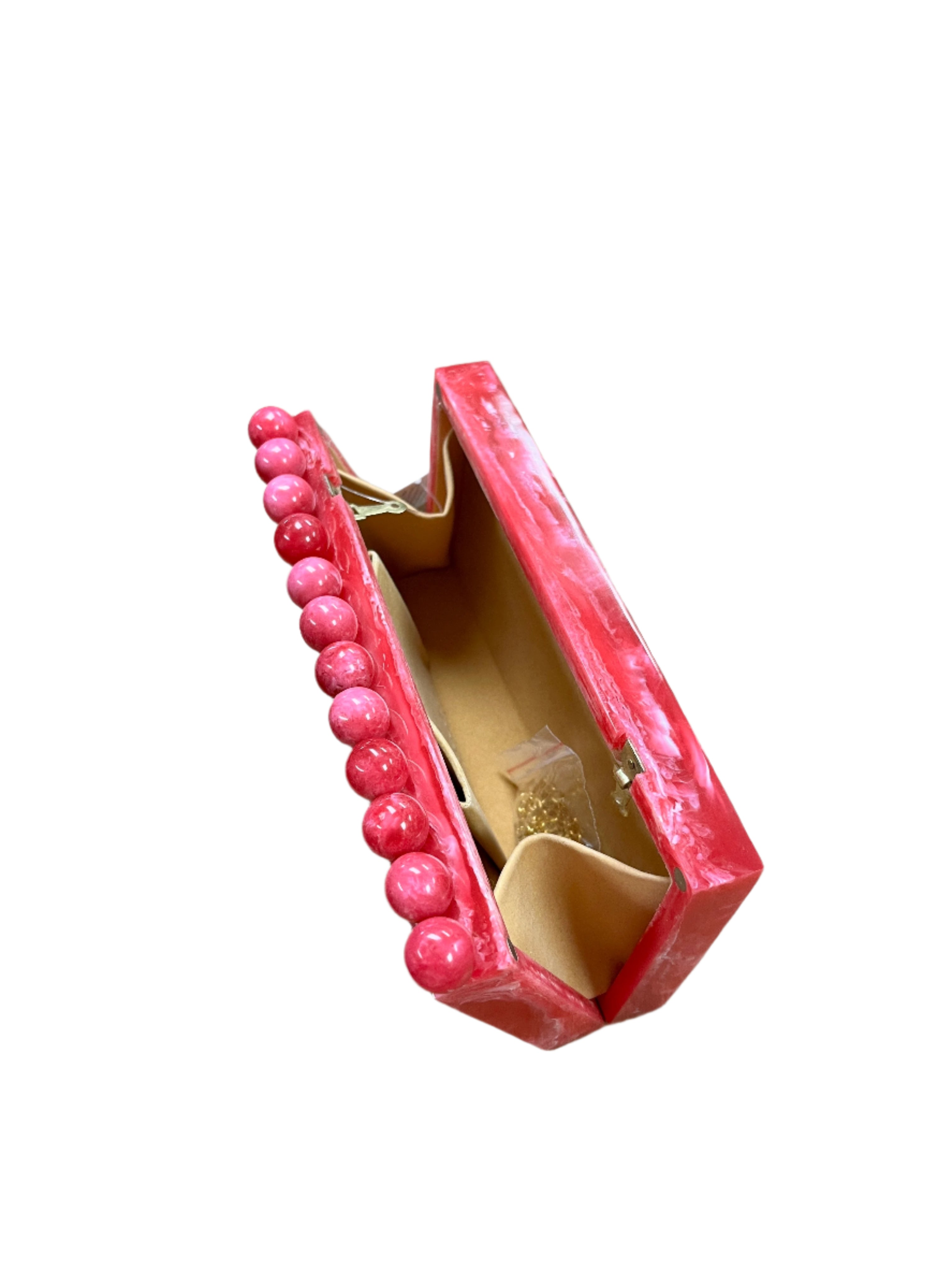Nima Acrylic Box Clutch