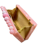 Nima Acrylic Box Clutch