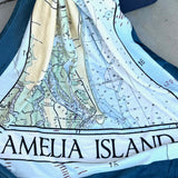 Amelia Island Nautical Blanket