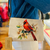 Cardinal Print Crossbody
