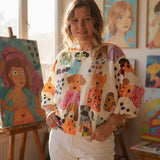 Dog Print Top