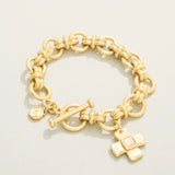 Affirmation Toggle Bracelet Mother-of-Pearl
