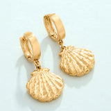 Shell Drop Earrings