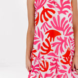 Lara High Neck Dress