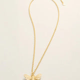 Vintage Bee Necklace 24"