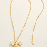 Vintage Bee Necklace 24"