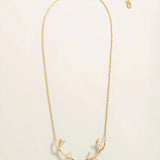 Antlers Necklace 18"