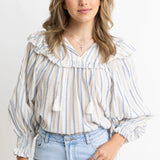 Sarah Striped Blouse