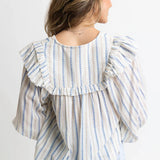 Sarah Striped Blouse