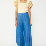 Tiered Wide Leg Pants