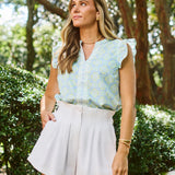 Kira Mosaic Top