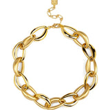 Ines Puffy Link Short Necklace