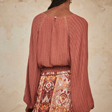 Kayana Pleated Blouse