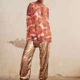 Kaara Metallic Pants