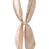 Pearl Paisley Scarf Necklace