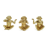 Hear, Speak, See No Evil Monkeys SET/3