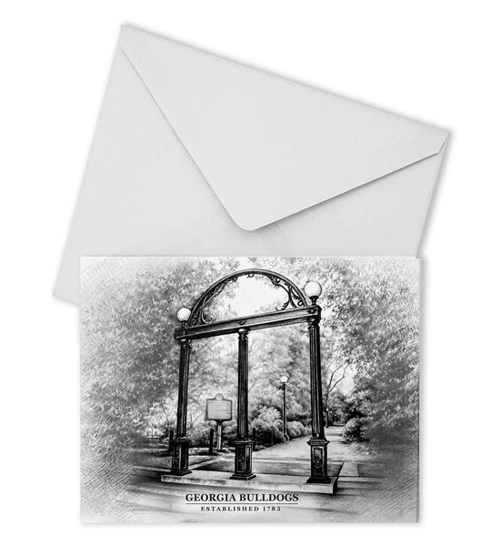 College Campus Boxed Note cards