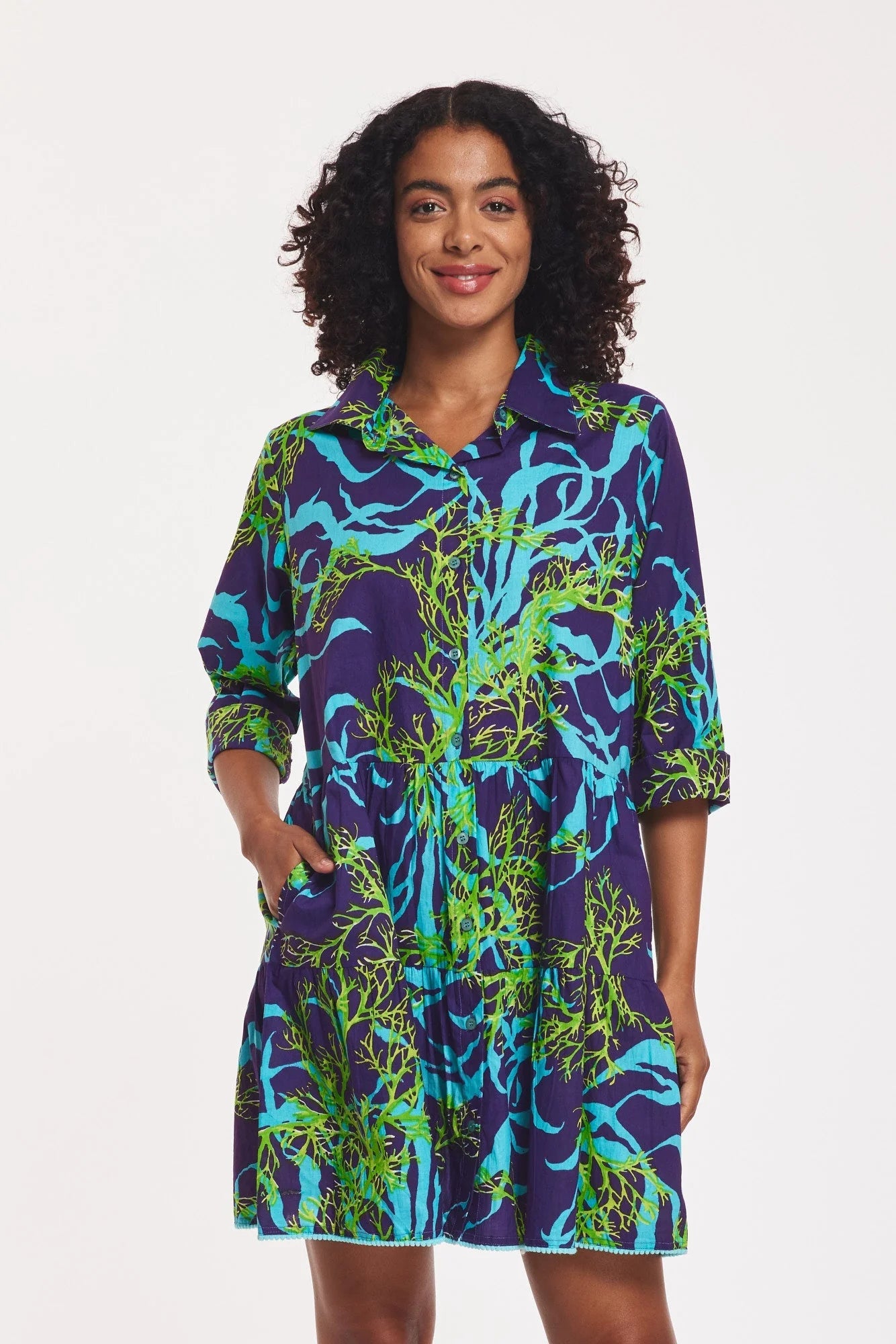 Alcee Collared Dress