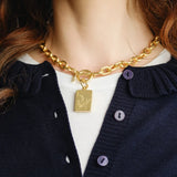 Bird Bam Mahjong Toggle Necklce