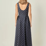 Polka Dot Midi Dress