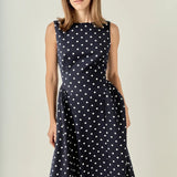 Polka Dot Midi Dress