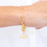 Alligator Paper Clip Bracelet