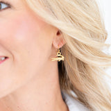 Alligator Drop Earrings