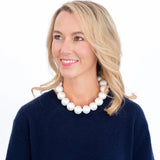 Lucille Cotton Pearl Necklace